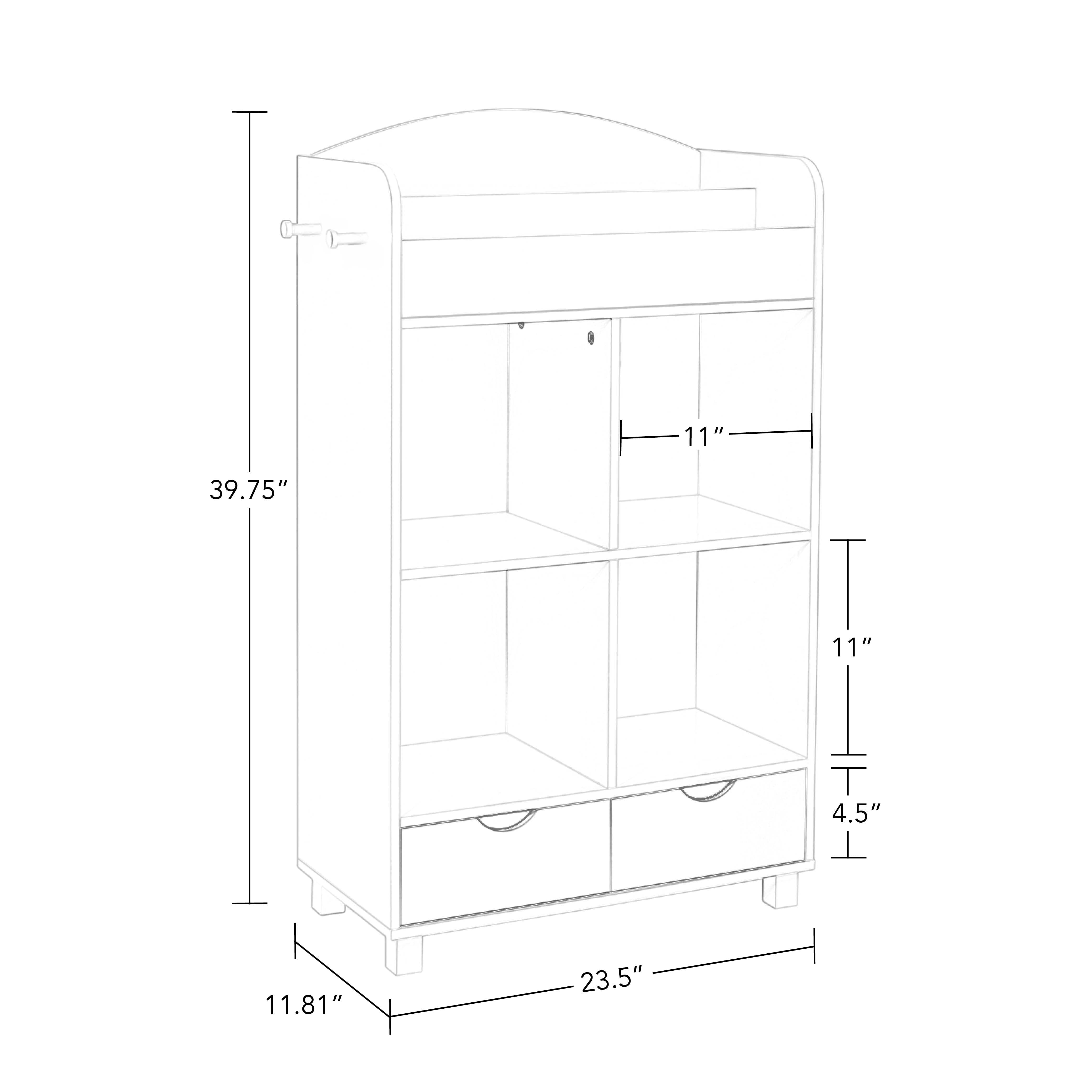 RiverRidge 02-145 Corner Cabinet, Gray & 2 Pc Storage, Red Folding Bin, 2  Piece
