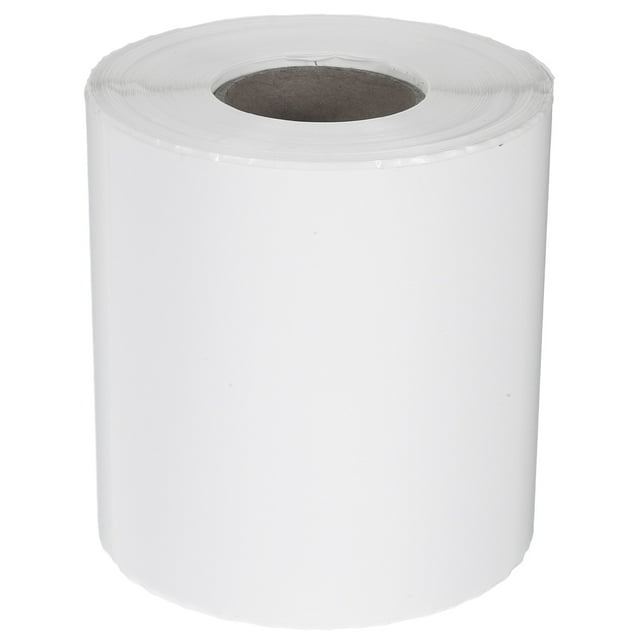 FONDOTIN Étiquettes Thermiques Code-Barres 1 Rouleau Autocollant Blanc pour Entrepôt 5.89 x 3.93 Po