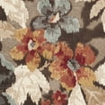 thumbnail image 3 of SAFAVIEH Paradise Kyler Floral Leaves Area Rug, Dark Brown, 4' x 5'7", 3 of 4