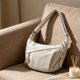 thumbnail image 5 of Women's Corduroy Shoulder Bag Fashion Crossbody Bag Large Capacity Solid Color Cloth Bag Bag For Students Office Workers, 5 of 7