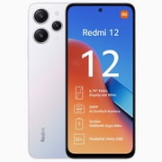 Xiaomi Redmi 12 DUAL SIM 128GB ROM + 4GB RAM (GSM Only | No CDMA) Factory Unlocked 4G/LTE Smartphone (Polar Silver) - International Version