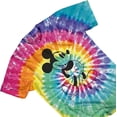 thumbnail image 3 of Disney Mens Mickey Mouse Shirt - Classic Mickey Mouse Tie Dye Tee Shirt - Mickey Mouse Tie Dye Wash Graphic T-Shirt, 3 of 5