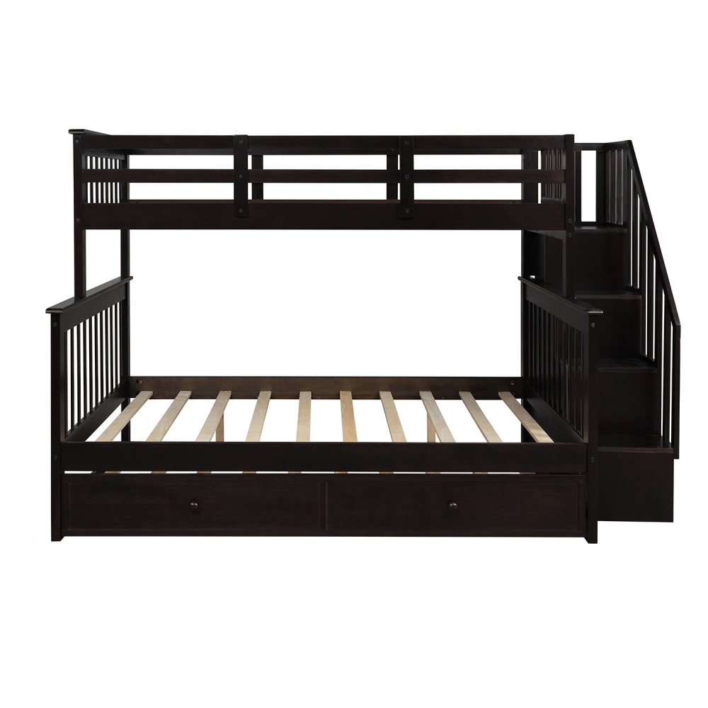 Hassch Twin Wooden Daybed With 2 Drawers, Sofa Bed For Bedroom Living Room,No Box Spring Needed,Gray - image 5 of 7