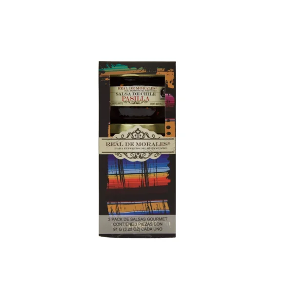 Tri Pack Salsas Sarape Real De Morales 273 G