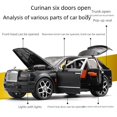 thumbnail image 5 of Simulación 1:20 Rolls # Royce Culinan BB edición paraguas coche en miniatura de aleación decoración niño coche de juguete, 5 of 5
