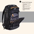 thumbnail image 4 of OGIO Axle 17'' Laptop Backpack, Black, 4 of 9