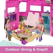 Barbie Doll DreamCamper Van Playset with Pets, Pool, Slide & Accessories, Toys For Ages 3 Years Old & up