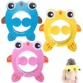 thumbnail image 1 of Jinsinto 3pcs Baby Shower Cap, Adjustable Shampoo Shield Hat Soft Waterproof Hair Washing, 1 of 5
