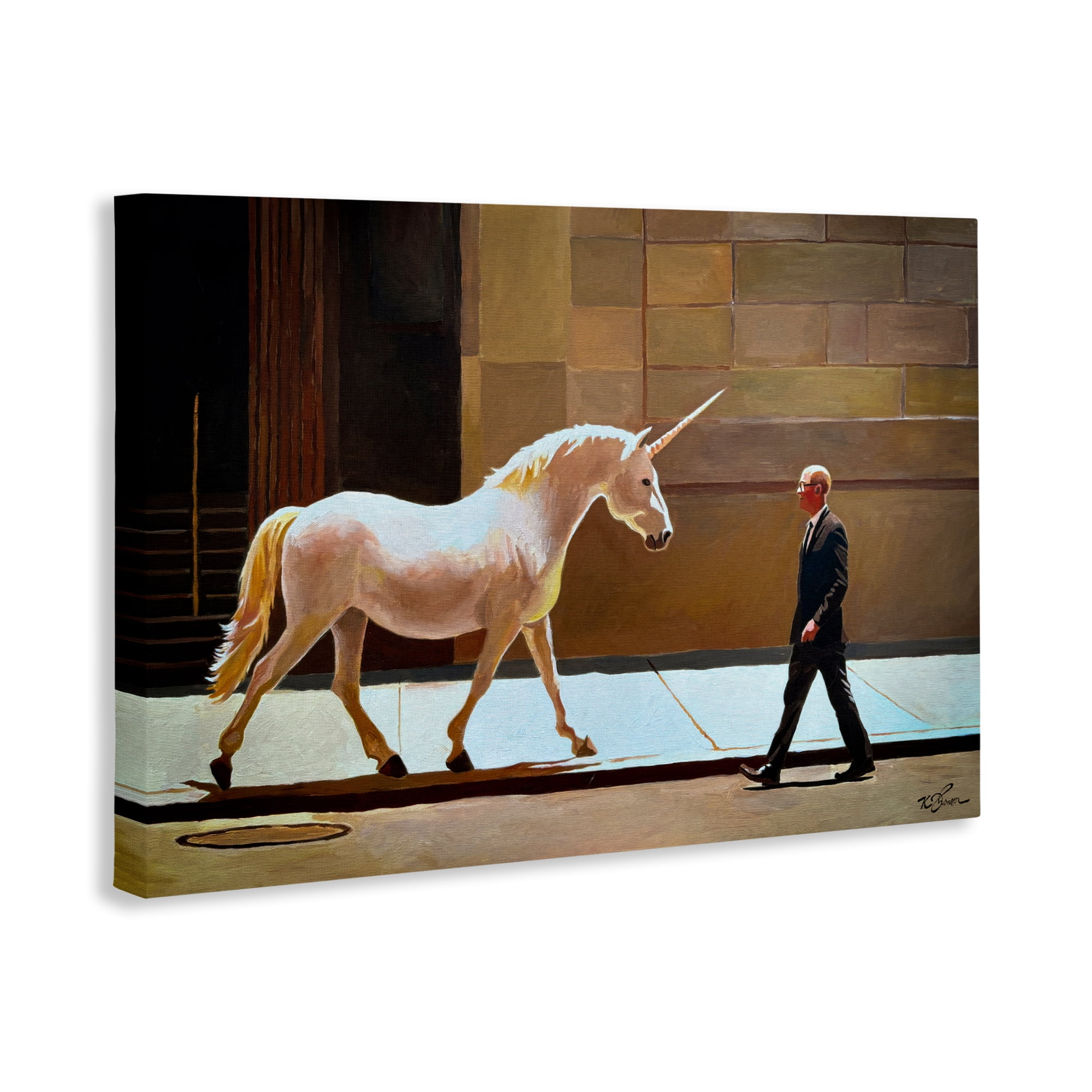The Exception Proves The Rule Canvas Wall Art, design by Keith Thomson