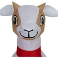 thumbnail image 3 of Christmas Inflatable Goat with Scarf, 3 of 6