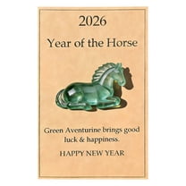 2026 Horses Pocket Hug Gift Hug Cards Keepsake Exchange Relationship Cards for Colleagues Family Distance Social Celebration of Life(Green)