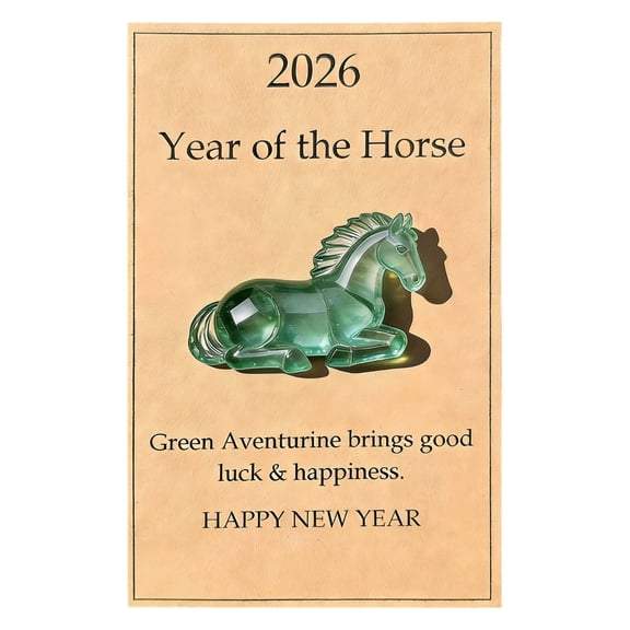 2026 Horses Pocket Hug Gift Hug Cards Keepsake Exchange Relationship Cards for Colleagues Family Distance Social Celebration of Life（Green）