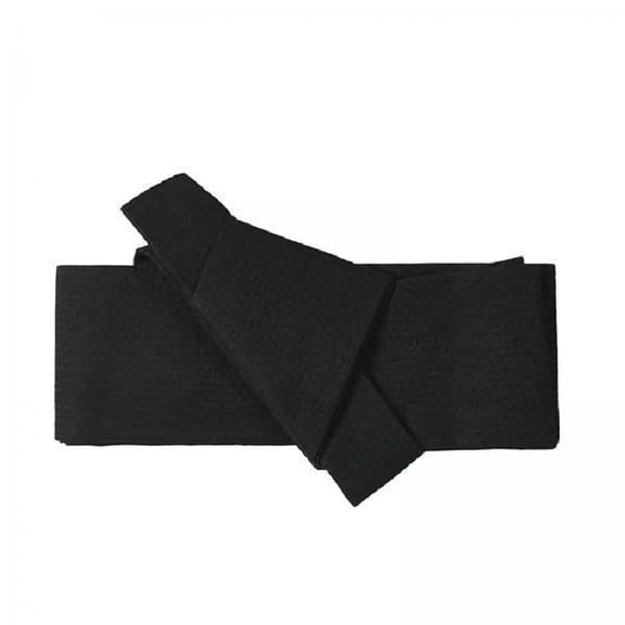 Wxqbjtam 4xKimono Obi Belt for Men Practical Polyester Comfortable Portable Yukata Belt Black 4 Pcs