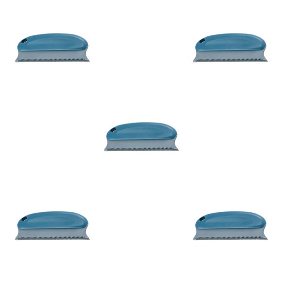 Ruiboury Brosse Tondeuse Multifonctionnelle Lavable pour Enlever la Poussière, Bonne Élasticité, Dissolvant, Brosse Manuelle de Nettoyage pour Animaux, Sans Pile, comme Montré, Ensemble de 5