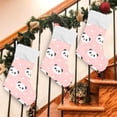 thumbnail image 7 of GZHJMY Christmas Stockings 1PCS,Cute Panda Head Big Xmas Stockings Gift Decorations and Party Supplies,Used for Fireplace Decoration Socks Christmas Tree Decoration, 7 of 7