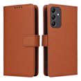 thumbnail image 2 of Dteck Detachable 2 in 1 Wallet Case for Samsung Galaxy S23 FE,Magnetic Leather Card Slots Case Shockproof Rubber Mag-Safe Cover with Wrist Strap,Brown, 2 of 13