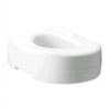 Carex Raised Toilet Seat 5 inch Height x 15 Inch x 16 Inch
