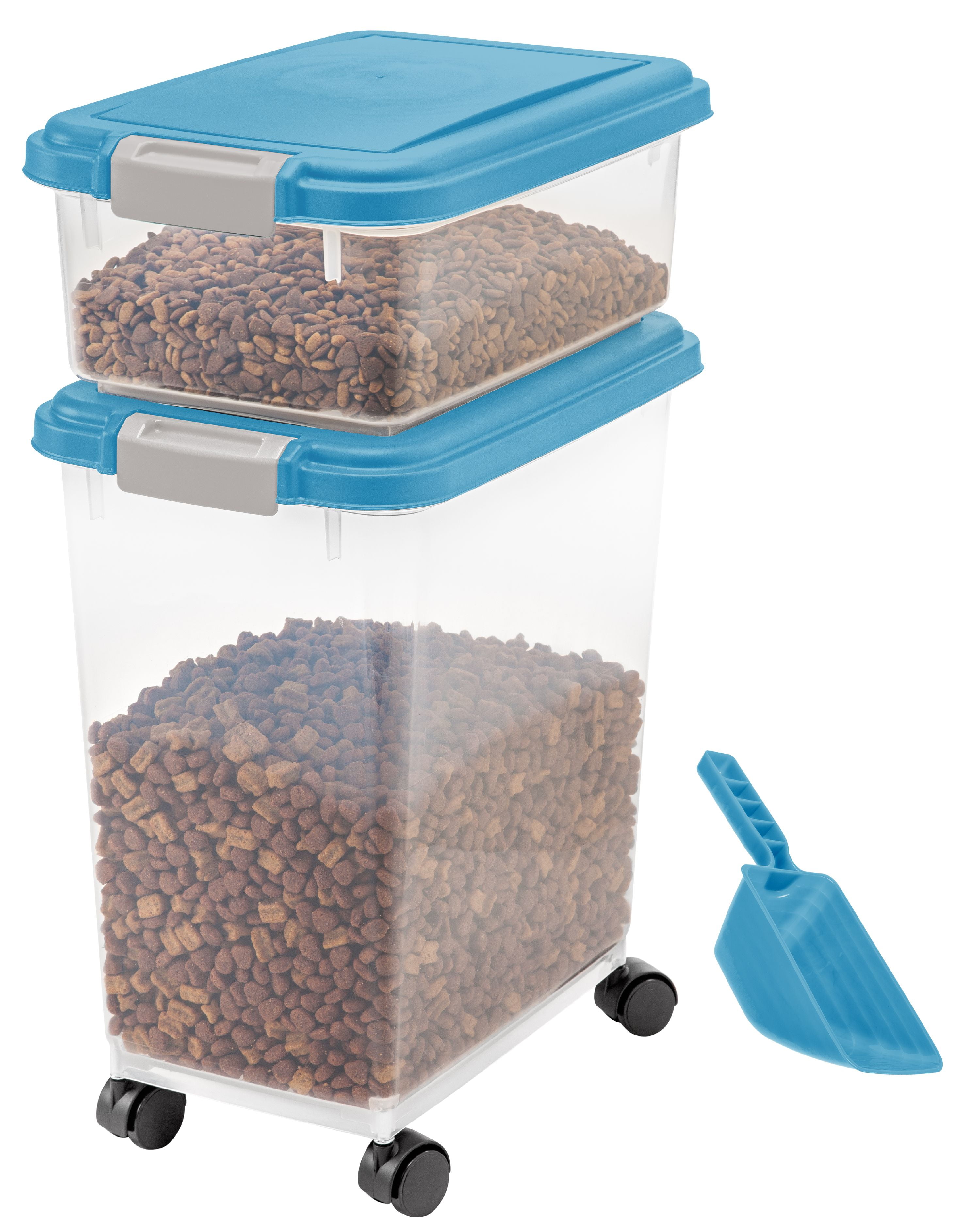 dry food container with scoop