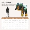 thumbnail image 4 of Sikiie Green Tractor Field Pajamas for Women Set, Womens Pajama Sets, Lounge Sets for Women, 2pjs for Women-Large, 4 of 7