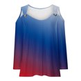 thumbnail image 4 of LiMoi Womens Summer Graphic Cotton T Shirts Women's T Shirts Loose Fit 3/4 Sleeves Plus Size Tank Tops for Women Womens Tie Dye Tshirts Get it Fast, 4 of 5