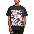 thumbnail image 1 of Spider-Man 230g Vintage Washed Drop Shoulder T-Shirt - Iron On, 1 of 7
