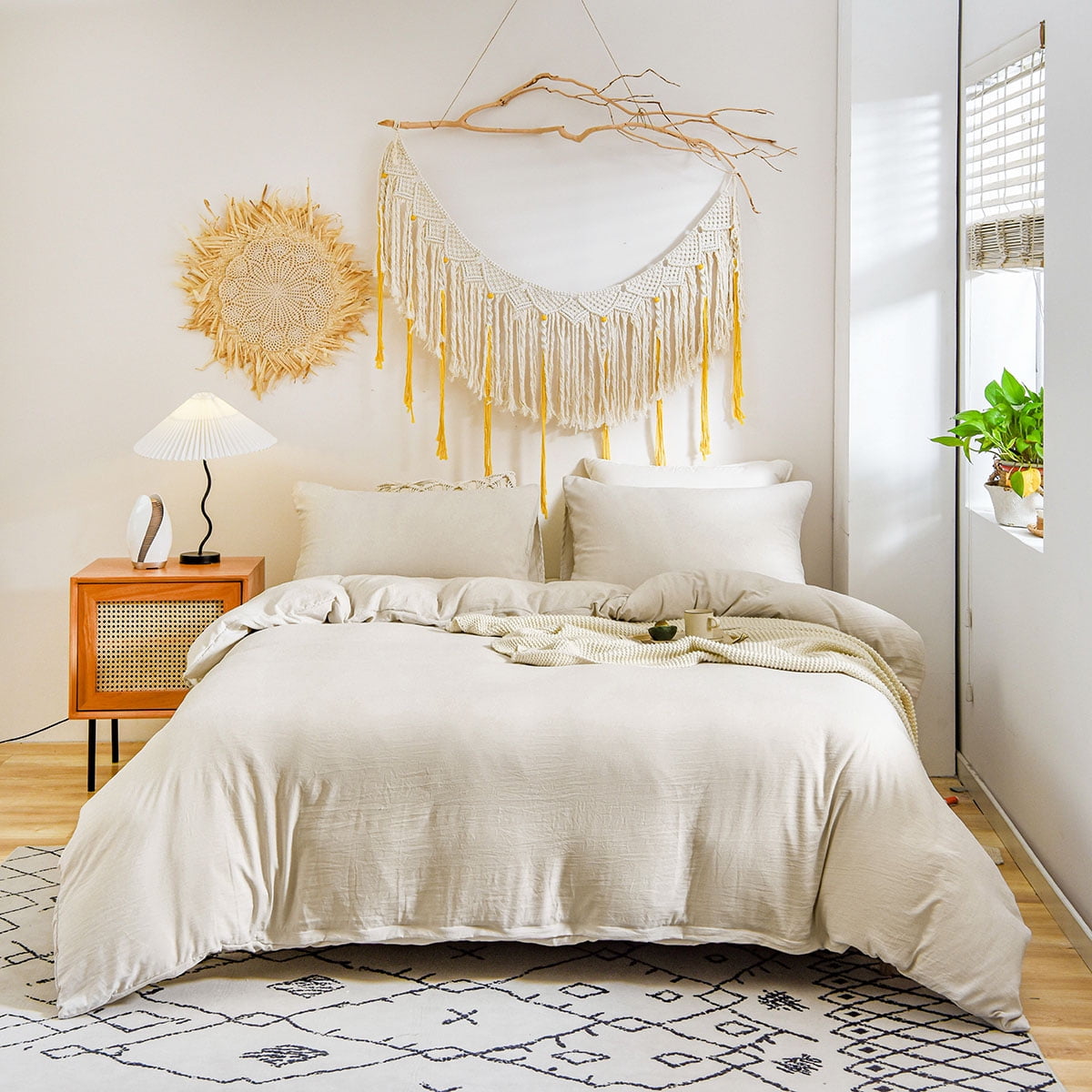 Move Over Cream Grey Bedding Sets Queen Beige Grey Duvet Cover Set