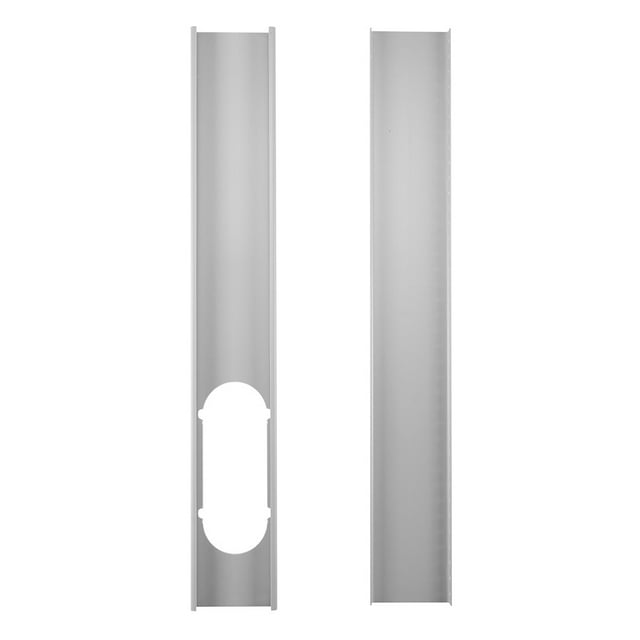 Yeacher 2 Pcs Kit de Glissière de Fenêtre pour Climatiseur Portable Plaque d'Étanchéité de Fenêtre Réglable