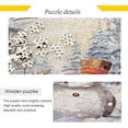 thumbnail image 2 of Christmas Snowman 500 Piece Large Jigsaw Puzzle for Adults - Game Interesting Toys - Hand Made Puzzles Personalized Gift, 2 of 7