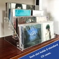 thumbnail image 3 of 3X 4Tier Clear Acrylic CD Holder Cascading CD Storage Rack,DVD/CD Display Rack & Vinyl Record Storage Stand,6 x Side panel 12 x card slot 48 x screw 48 x screw cap 3 x screwdriver, 3 of 7