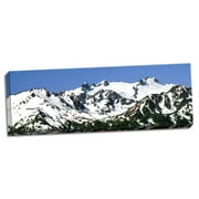 Gango Home Decor Olympic Mountain View by Douglas Taylor (Ready to Hang); One 36x12in Hand-Stretched Canvas