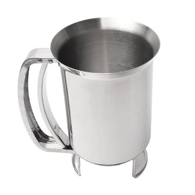 MesaSe Cupcake Batter Dispenser Funnel Pancake Maker Dough Dropper Design For Baking Cupcakes Pancakes Waffles Cookies