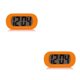 thumbnail image 1 of Reloj despertador Billuyoard LED digital Silicona Blanco, 1 of 6
