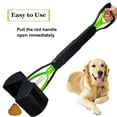 thumbnail image 4 of Foldable Pooper Scooper for Dogs, 60cm Long Handle, Heavy Duty Pet Waste Pick Up Tool with Teeth Grip and Double Spring – Portable and Compact Poop Scoop for Grass, Gravel, Dirt, 4 of 11