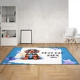 thumbnail image 2 of Happy Father's Day Best Dachshund Cool Dad Ever Indoor Rug Wiener Dog Lover Gifts Idea Carpet Living Bed Room Sofa Home Decor - 12007, 2 of 5