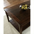 thumbnail image 2 of Steve Silver Brown Wood Crestline Lift-Top Cocktail Table, 2 of 7