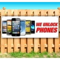 thumbnail image 1 of We Unlock Phones 13 oz Vinyl Banner With Metal Grommets, 1 of 4