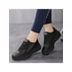 thumbnail image 1 of Women's Slip-Proof Sports Shoes With Leather Upper And Soft Sole For Traveling, Spring & Autumn Casual Shoes, 1 of 4
