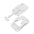 thumbnail image 2 of JR Products 10414 - 3.5"L T-Style Polar White Plastic Door Holder, 2 of 2