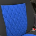 thumbnail image 4 of For Toyota Sienna 2011-2020 FH Group Neoprene Waterproof Custom Fit Car Seat Covers - Blue/Black 3rd Row, 4 of 7