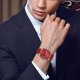 thumbnail image 3 of Reloj de Pulsera Para Hombre, Original A Estrenar Correa Metalica Hombre, Moderno, Casual, Deportivo Reloj de Pulsera,Reloj Digital Multifuncional para Hombres, Deportes, Correr G,Alloy, 3 of 5