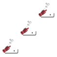thumbnail image 1 of ZheElen Universal Car Whistle Refitting _ Whistle Exhaust Pipe Red L 3Set, 1 of 6