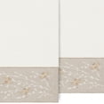 thumbnail image 3 of Linum Home Textiles 2 Piece Texture/Embroidery Turkish Cotton Bath Towel, 27" x 54", Off-White, 3 of 3