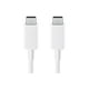 thumbnail image 2 of Cable Samsung Tipo-C a Tipo-C 1,8 m (5 A) blanco, 2 of 3