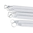 thumbnail image 3 of MasteelfCA 6pcs Aluminum Clay Pottery Sculpting Tools Set (Silver), 3 of 5
