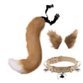 thumbnail image 1 of Halloween Fiesta Cosplay Conjunto Navidad Cola Oreja Personalidad Campana Cuello Collar Fabuloso Cosplay Traje Cola matsuzay HA043243-15, 1 of 5
