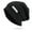Black, variant on IDALL Beanie Skull Cap Womens Warm Pile Hat Unisex Capped Solid Color Pullover Cap Hats for Men Black One Size