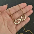 thumbnail image 6 of EOEMY Personalized Custom Infinity Name Necklace Stainless Steel Heart Necklace-Please Leave Message To Us-Rose Gold-B11, 6 of 9