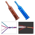 thumbnail image 1 of OULII 4pcs Professional Wire Stripping Tool Hexagonal Handle Carbon Steel Assorted Color for Electricians, 1 of 7