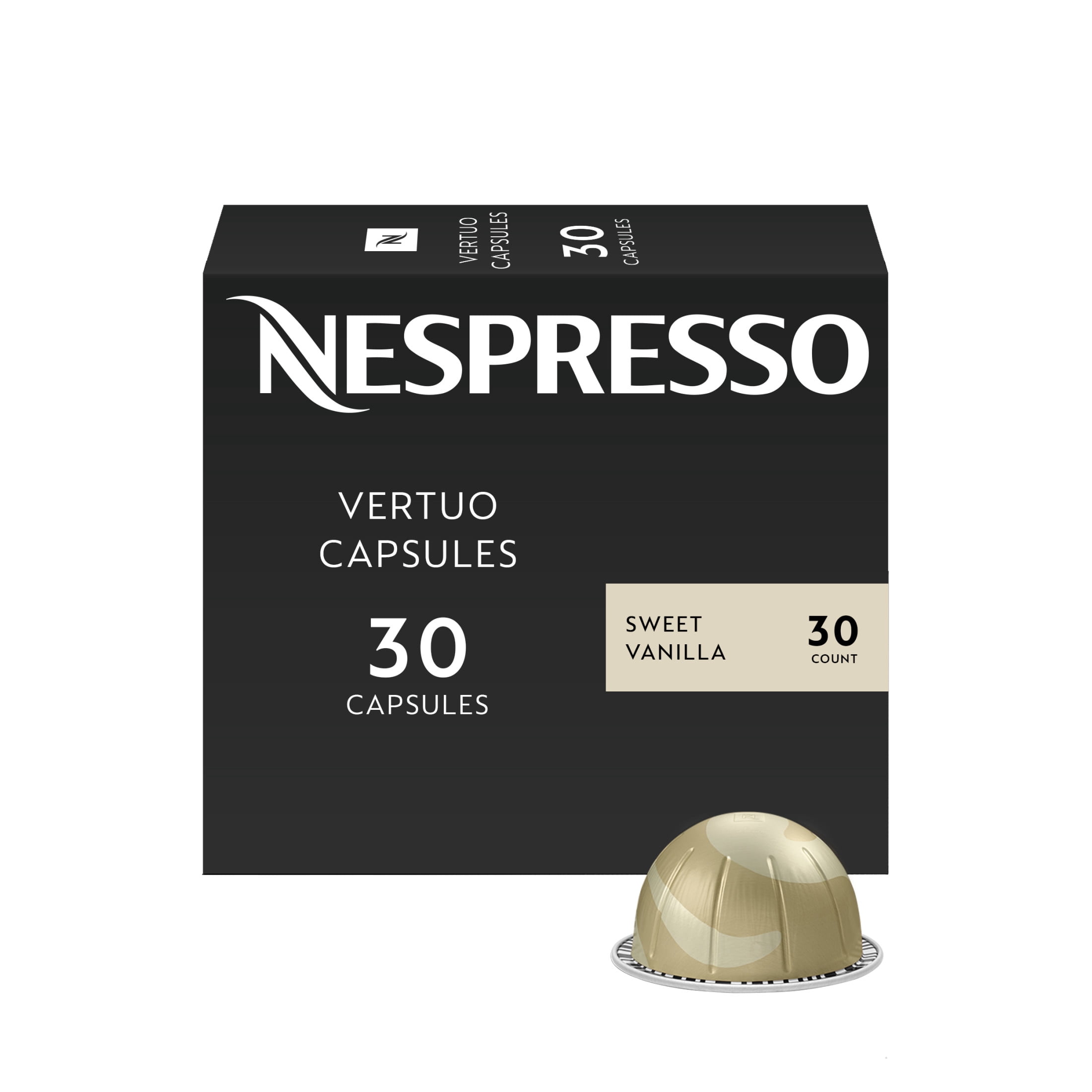 Nespresso Coffee Pods Vertuo, Medium Roast Variety Pack, 40 Count
