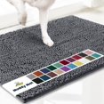 thumbnail image 1 of Muddy Mat&amp;Acirc;&amp;reg; AS-SEEN-ON-TV Highly Absorbent Microfiber Door Mat and Pet Rug, Non Slip Thick Washable Area and Bath Mat Soft Chenille for Kitchen Bathroom Bedroom Indoor an, 1 of 7